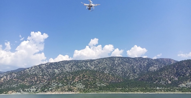 Kargı'da kaçak ava karşı 'drone'lu denetim