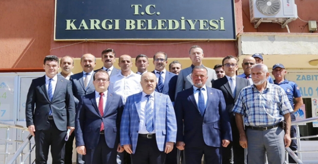 Dağlı’dan Kargı Belediyesine ziyaret