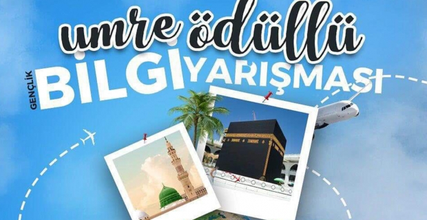 Umre ödüllü “Gençlik Bilgi Yarışması” başvuruları başlıyor