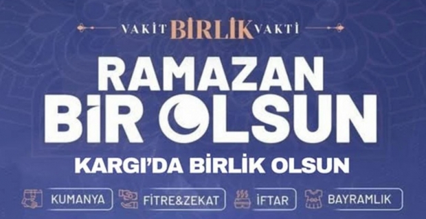 Ramazan Bereketi Kargı’da paylaşılıyor